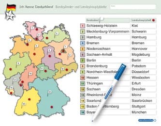 Cover von Ich kenne Deutschland - Bundesländer und Landeshauptstädte