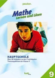 Cover von Pauker. Die Lernhilfen, Mathe - Lernen und Lösen, Hauptschule Klasse 9, Übungsaufgaben