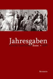 Cover von Jahresgaben der Goethe-Gesellschaft Bonn / Jahresgaben 2009