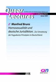 Cover von Homosexualität und deutsche Jurisdiktion