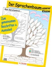 Cover von LernPOSTER 'Der Sprachenbaum unserer Klasse'