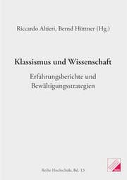 Cover von Klassismus und Wissenschaft