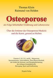 Cover von Osteoporose als Folge fehlerhafter Ernährung und Lebensweise