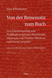 Cover von Von der Reisenotiz zum Buch