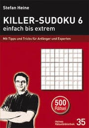 Cover von Killer-Sudoku 6 - einfach bis extrem