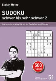 Cover von SUDOKU - schwer bis sehr schwer 2