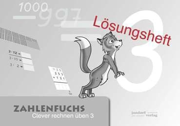 Cover von Zahlenfuchs 3 (Lösungsheft)