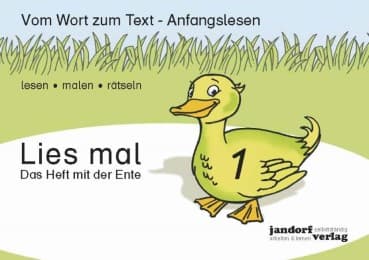 Cover von Lies mal!, Vom Wort zum Text - Anfangslesen