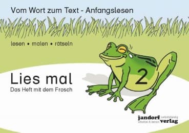 Cover von Lies mal!, Vom Wort zum Text - Anfangslesen