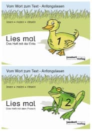 Cover von Lies mal!, Vom Wort zum Text - Anfangslesen