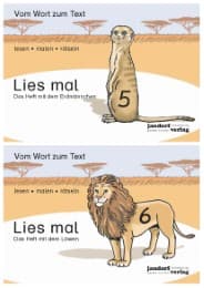 Cover von Lies mal!, Vom Wort zum Text - Anfangslesen