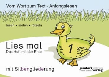 Cover von Lies mal!, Vom Wort zum Text - Anfangslesen