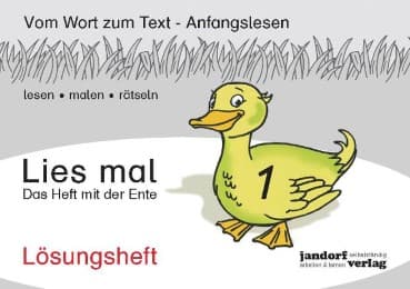 Cover von Lies mal!, Vom Wort zum Text - Anfangslesen