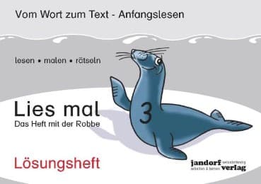 Cover von Lies mal!, Vom Wort zum Text - Anfangslesen