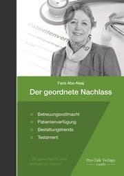 Cover von Der geordnete Nachlass