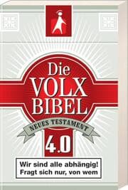 Cover von Die Volxbibel NT 4.0 - Motiv Zigarettenschachtel