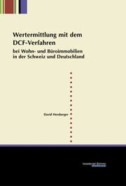 Cover von Wertermittlung mit dem DCF-Verfahren bei Wohn- und Büroimmobilien in der Schweiz und in Deutschland