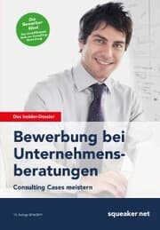 Cover von Das Insider-Dossier: Bewerbung bei Unternehmensberatungen - Consulting Cases meistern