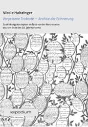 Cover von Vergessene Traktate - Archive der Erinnerung