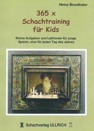 Cover von 365 x Schachtraining für Kids