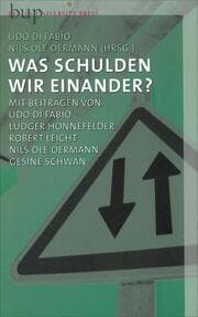 Cover von Was schulden wir einander?