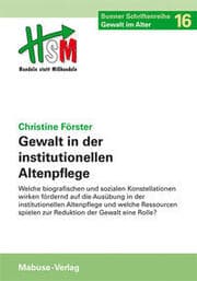 Cover von Gewalt in der institutionellen Altenpflege