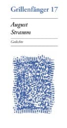 Cover von August Stramm: Gedichte