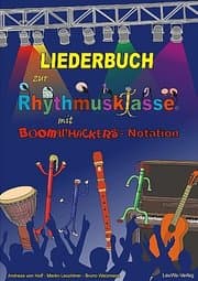 Cover von Liederbuch zur Rhythmusklasse mit Boomwhackers-Notation