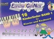 Cover von Einfacher!-Geht-Nicht: 16 Kinderlieder 1 - für Klavier und Keyboard