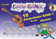 Cover von 16 Kinderlieder 1 - für die Ukulele