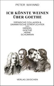 Cover von Ich könnte weinen über Goethe