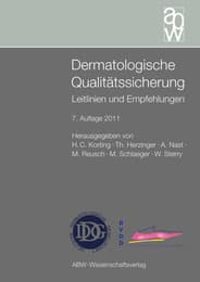 Cover von Dermatologische Qualitätssicherung