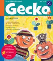 Cover von Gecko Kinderzeitschrift 55