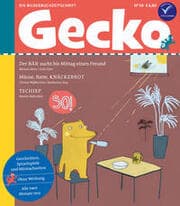 Cover von Gecko Kinderzeitschrift 59