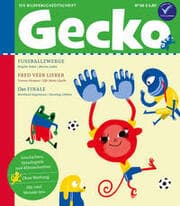 Cover von Gecko Kinderzeitschrift 66