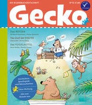 Cover von Gecko Kinderzeitschrift 72