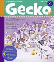 Cover von Gecko Kinderzeitschrift 86