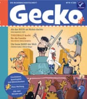 Cover von Gecko Kinderzeitschrift 91
