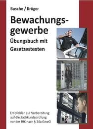 Cover von Bewachungsgewerbe Übungsbuch mit Gesetzestexten