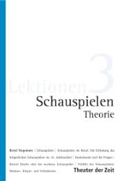 Cover von Lektionen 3: Schauspielen - Theorie