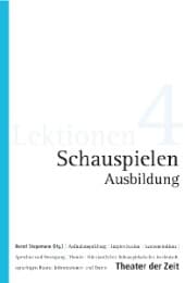 Cover von Schauspielen - Ausbildung