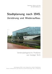 Cover von Stadtplanung nach 1945 Zerstörung und Wiederaufbau, Bd. 20