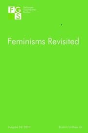 Cover von Feminisms Revisited