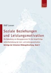 Cover von Soziale Beziehungen und Leistungsmotivation