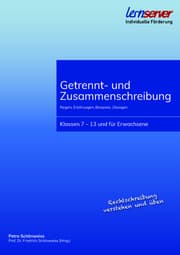 Cover von Getrennt- und Zusammenschreibung