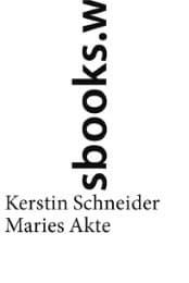 Cover von Maries Akte