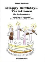 Cover von Happy Birthday-Variationen