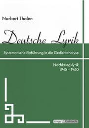 Cover von Deutsche Lyrik 1945-1960 - Nachkriegslyrik - Lehrerheft