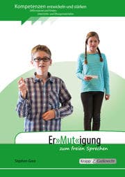 Cover von ErMUTigung zum freien Sprechen - Lehrerheft