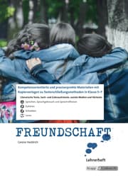 Cover von Texterschließungsmethoden zum Thema Freundschaft - Lehrerheft